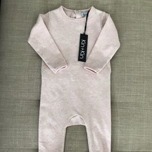 NWT Kin + Kin Confetti Fitted Onesie 9 Months